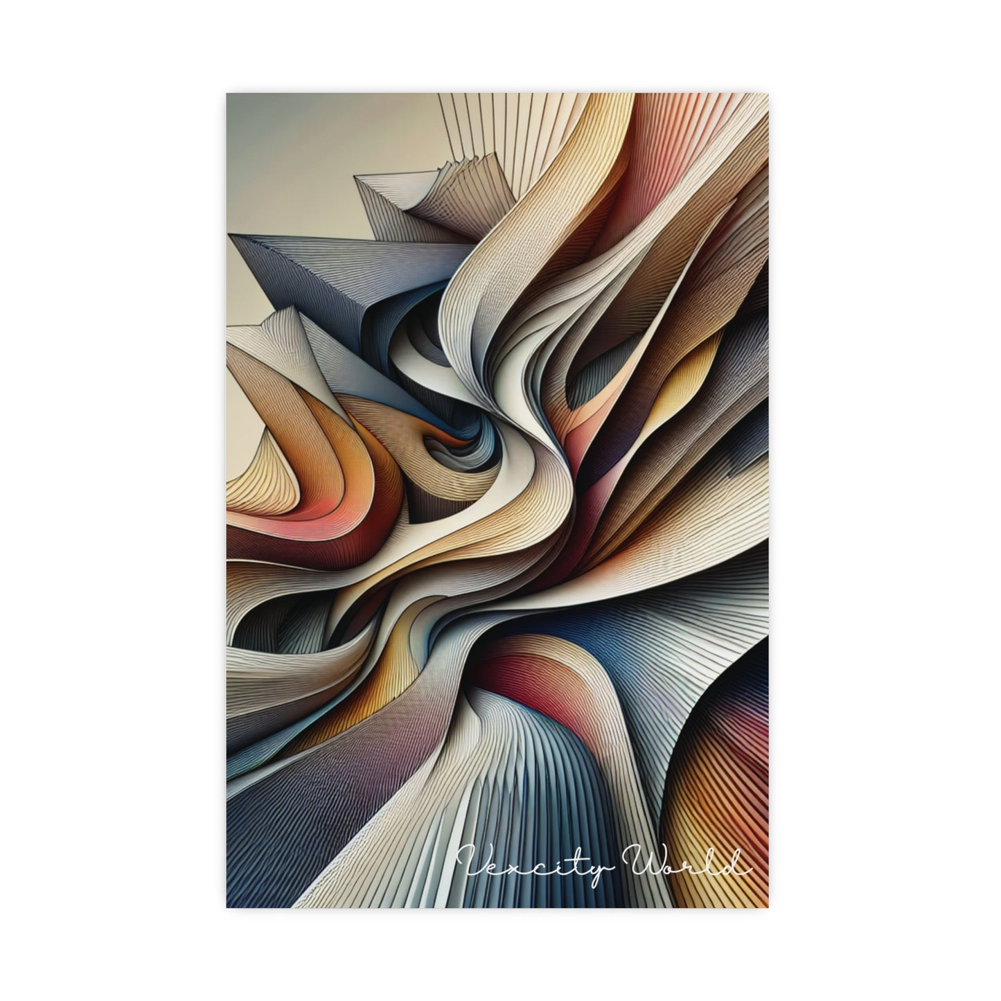 Vexcity World Art Work Matte Posters