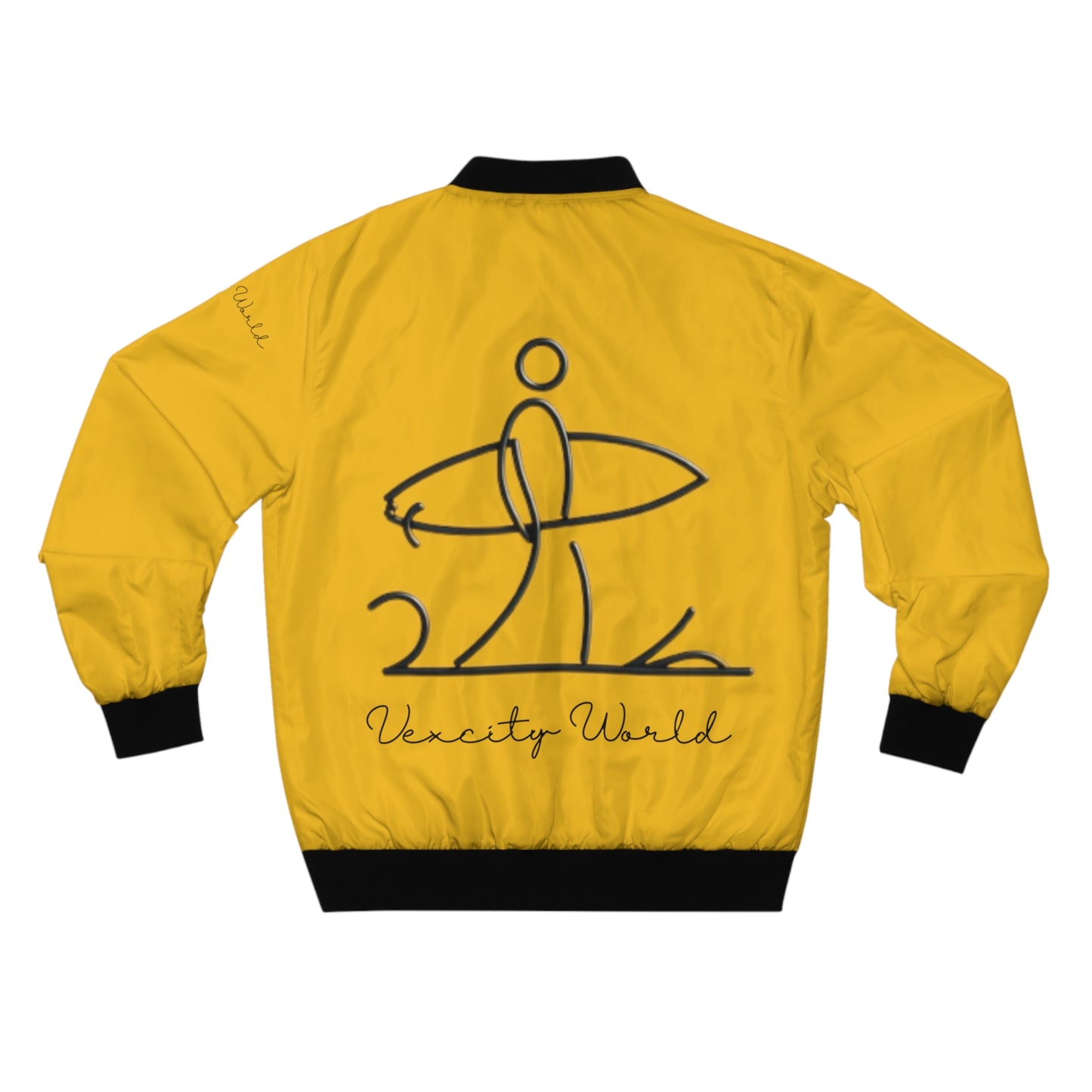 Vexcity World Bomber Jacket Gold