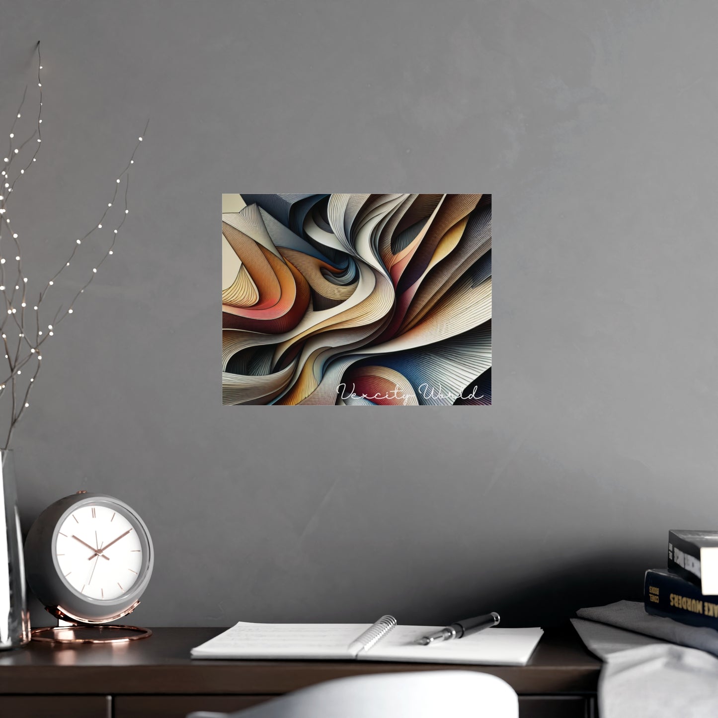 Vexcity World Art Work Matte Posters