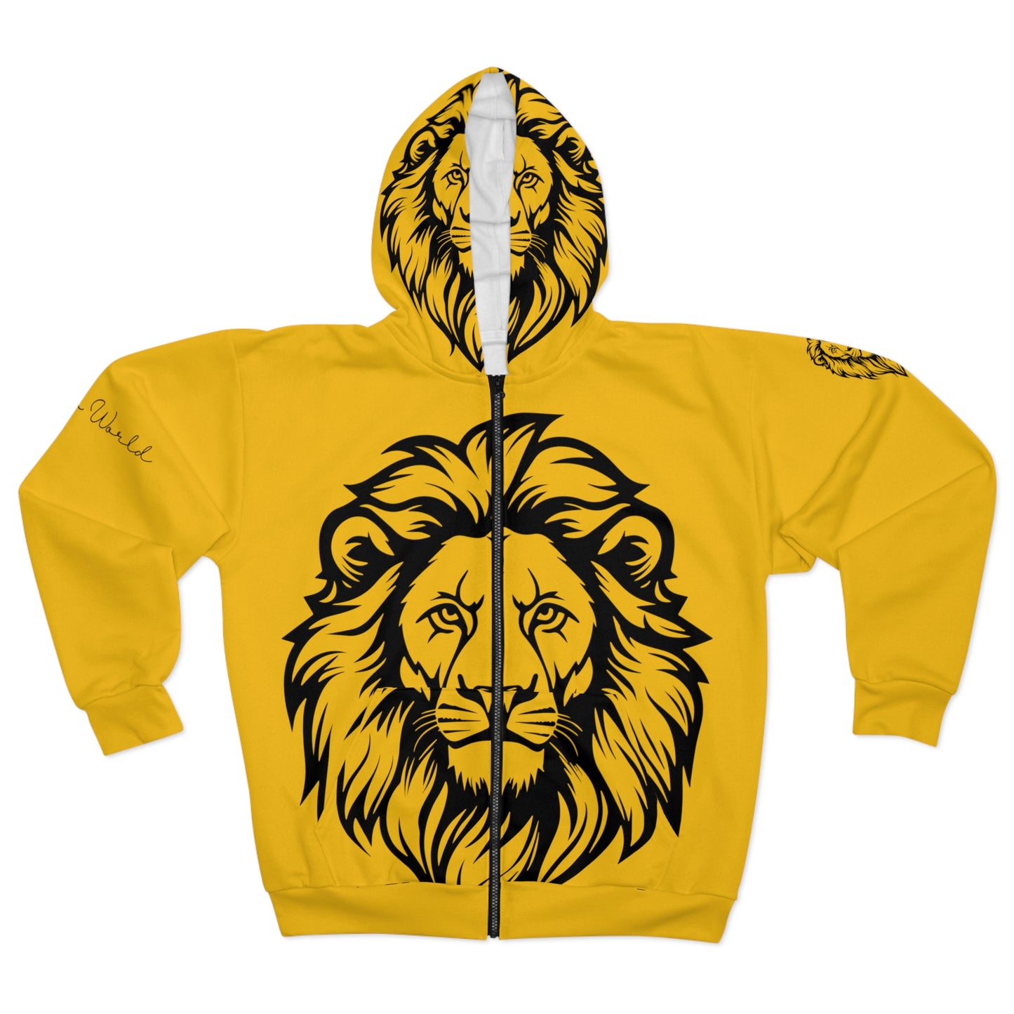 The Lion Of Judah Zip Hoodie