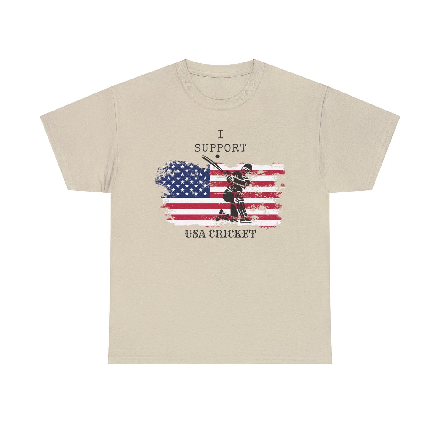 Support USA Cricket Gift T- shirt