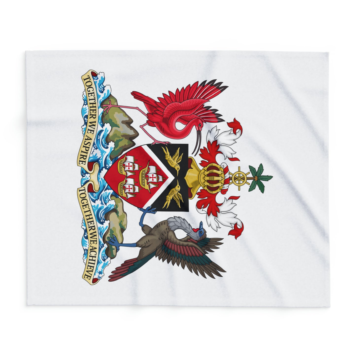 Trinidad And Tobago Arctic Fleece Blanket