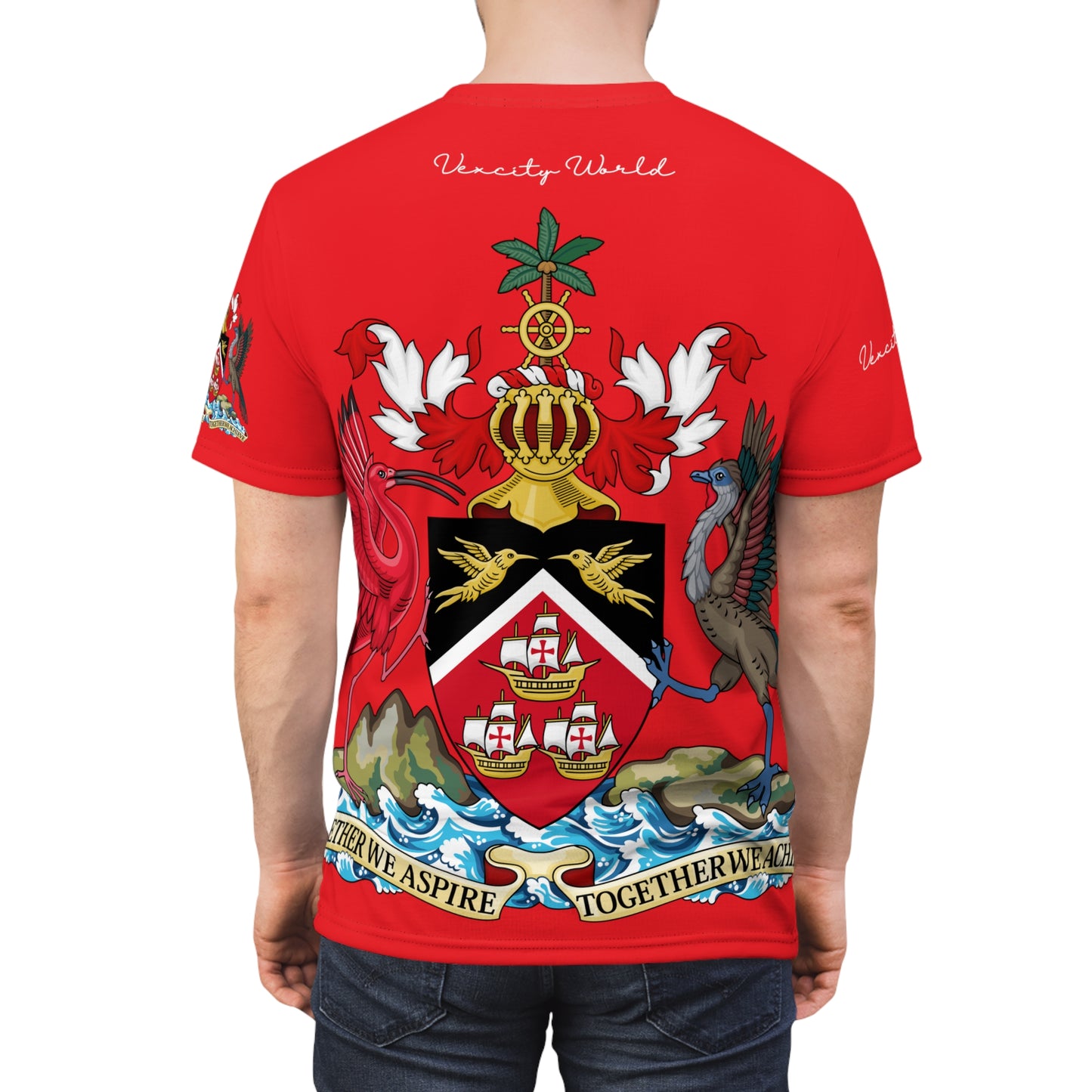 Trinidad And Tobago Unisex T-shirt Red