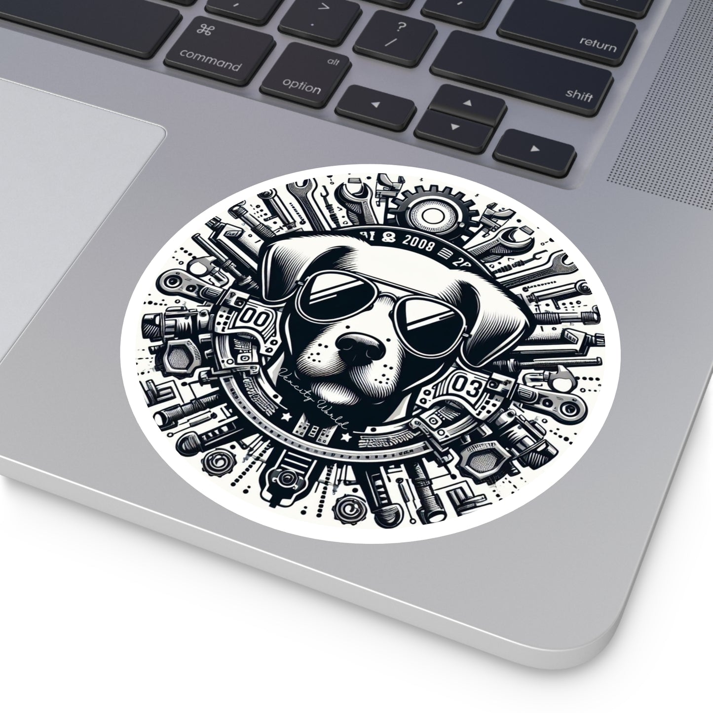 LiL Mickey The Dog Sticker, Indoor\Outdoor