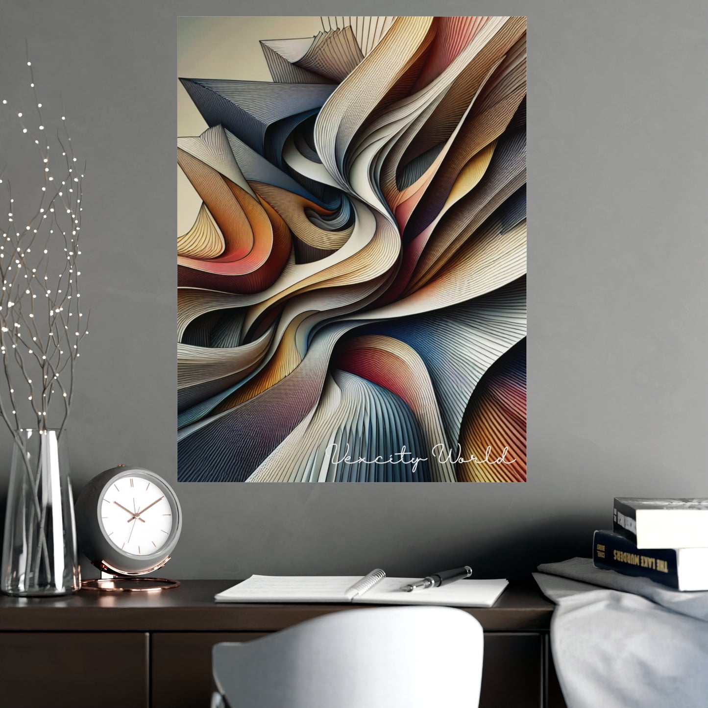 Vexcity World Art Work Matte Posters