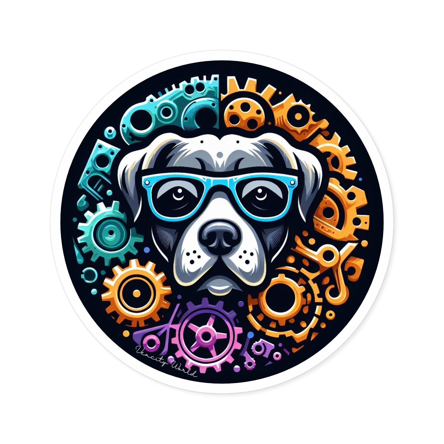 SiSi The Dog Sticker, Indoor\Outdoor