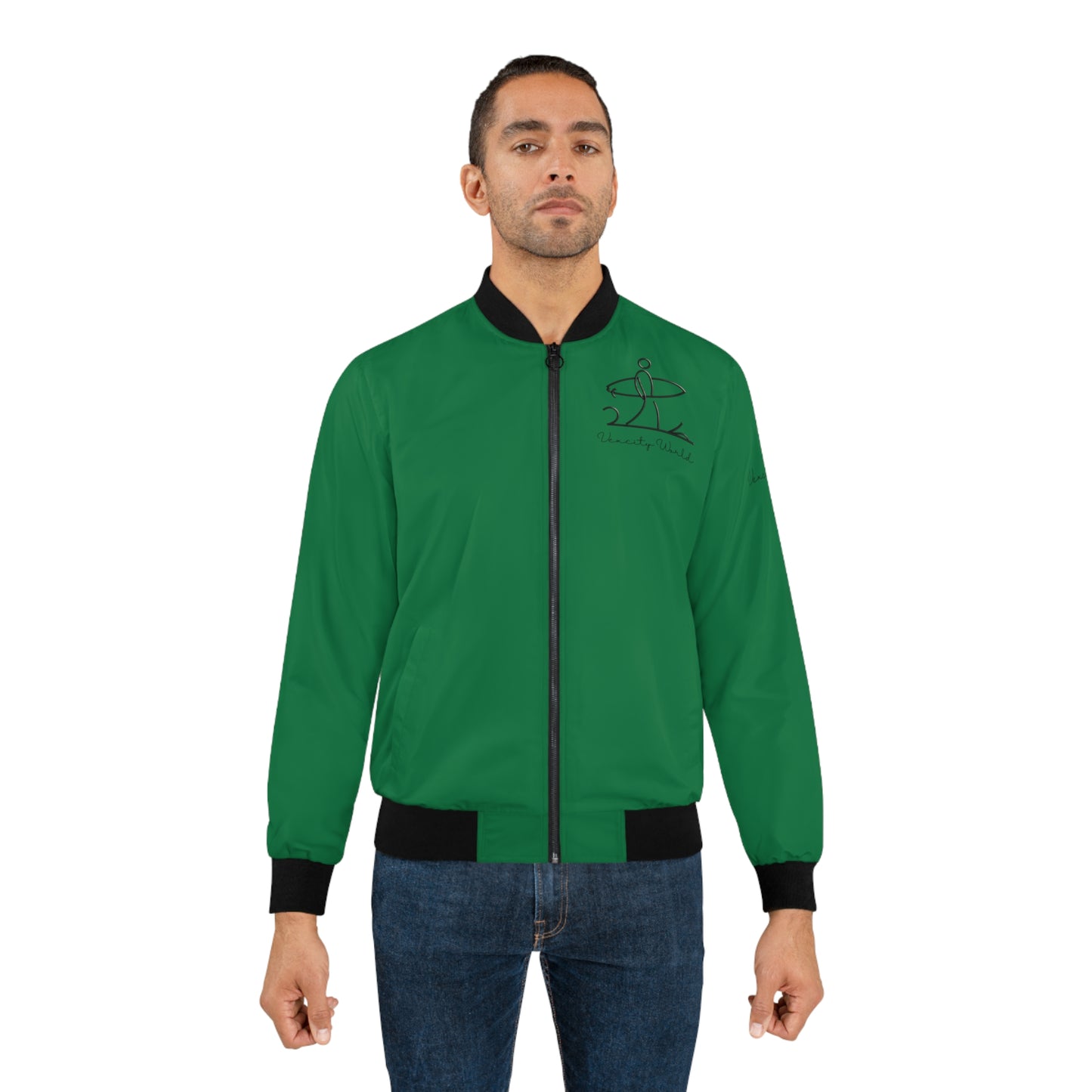 Vexcity World Bomber Jacket Green