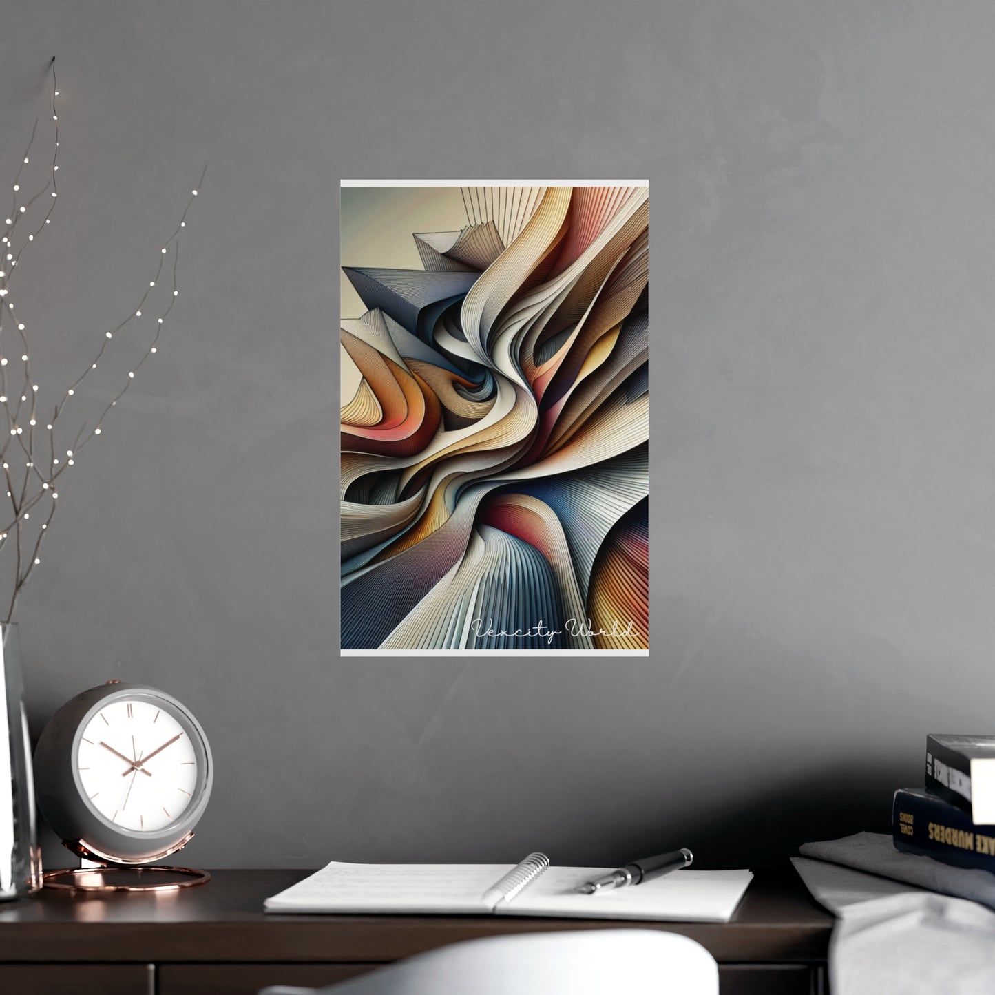 Vexcity World Art Work Matte Posters