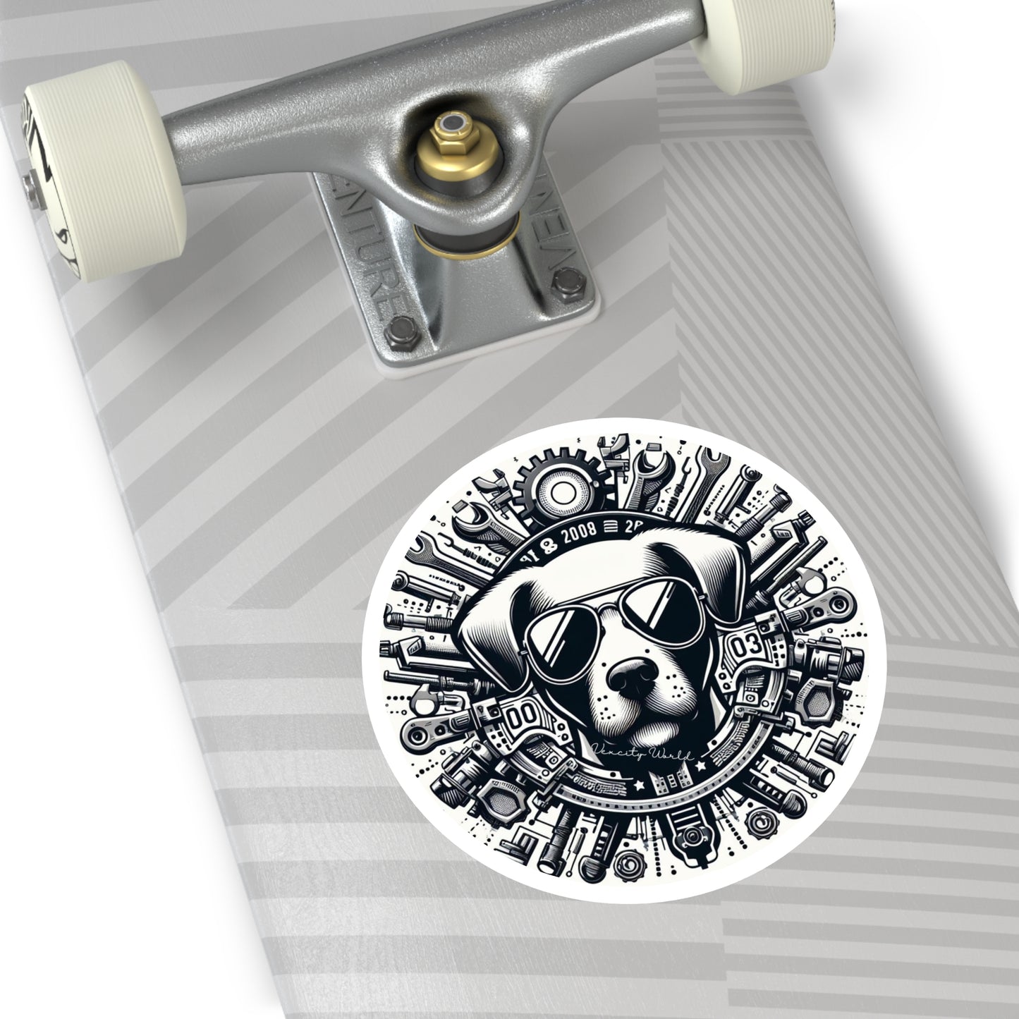LiL Mickey The Dog Sticker, Indoor\Outdoor