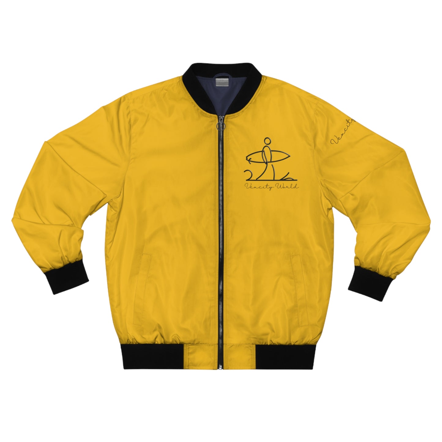 Vexcity World Bomber Jacket Gold