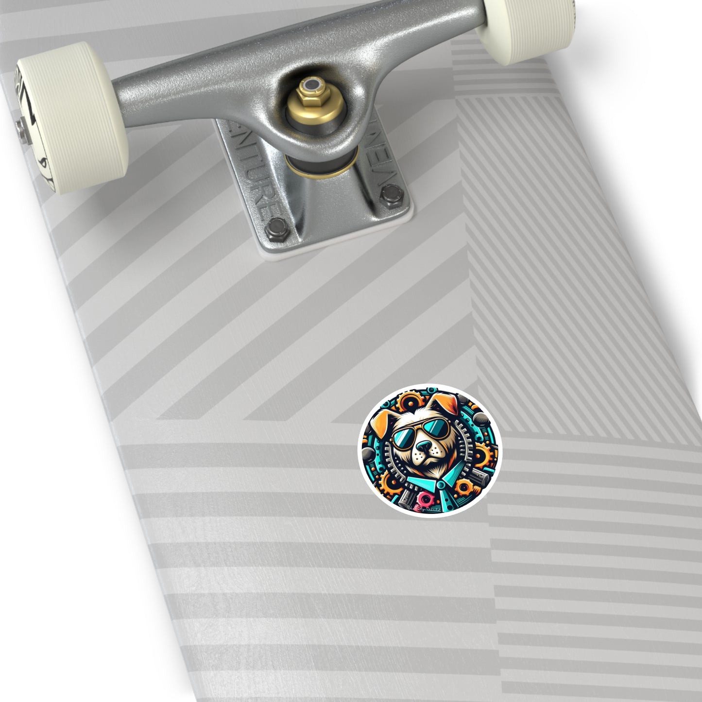 Muzzy The Dog Sticker, Indoor\Outdoor