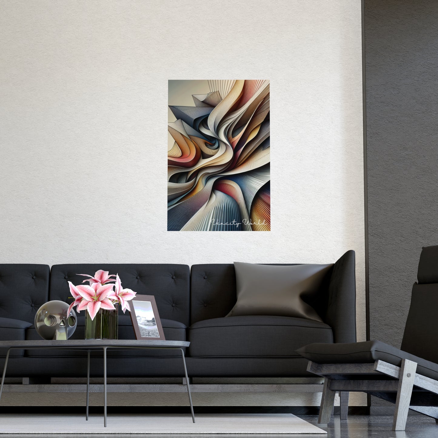 Vexcity World Art Work Matte Posters