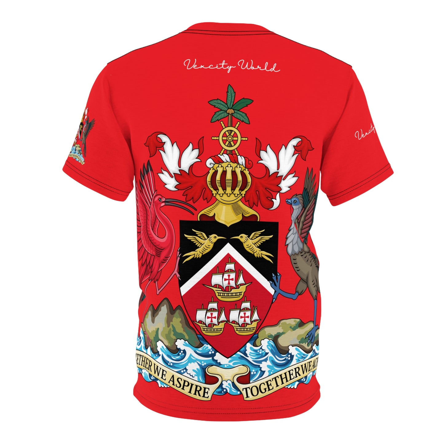 Trinidad And Tobago Unisex T-shirt Red