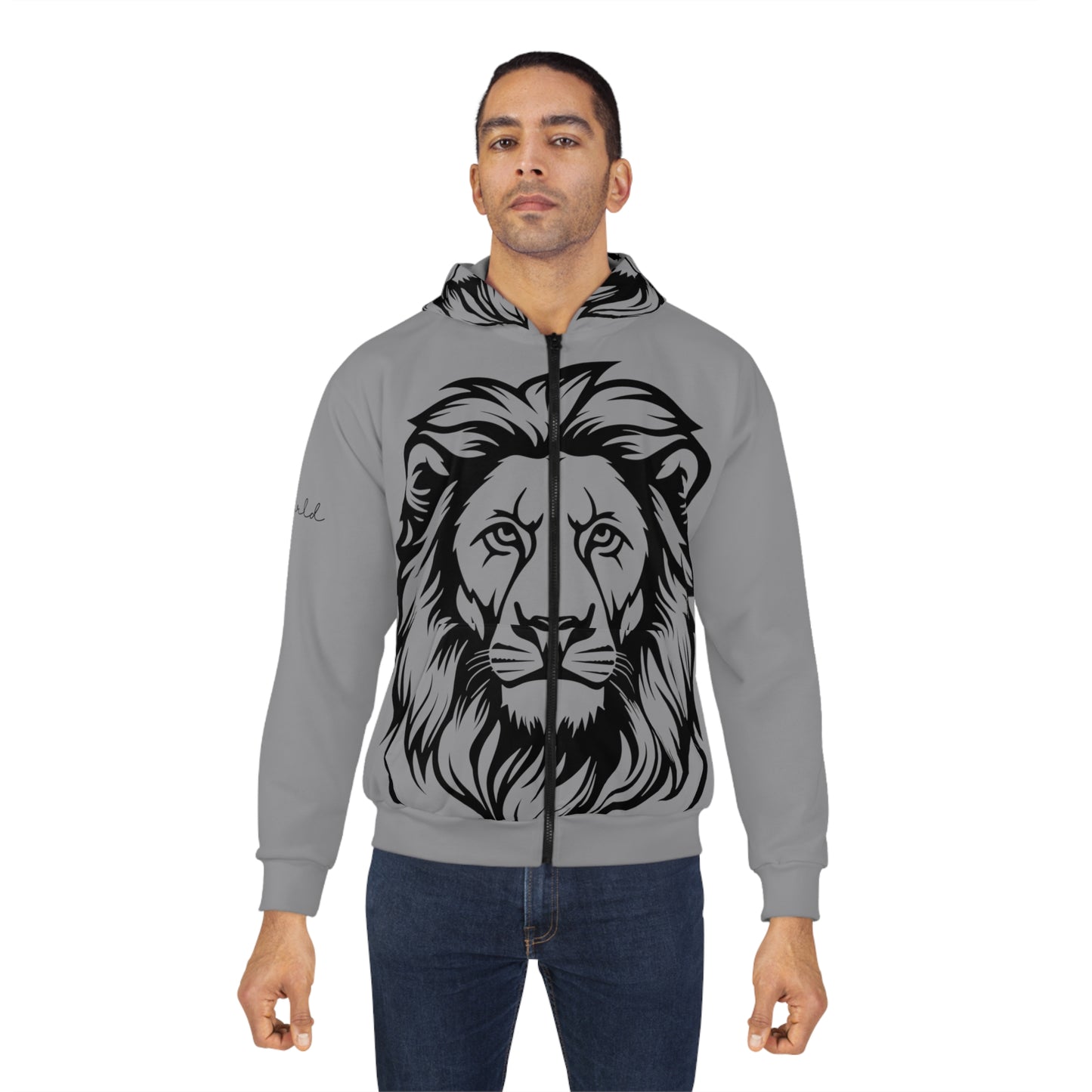 The Lion Of Judah Zip Hoodie