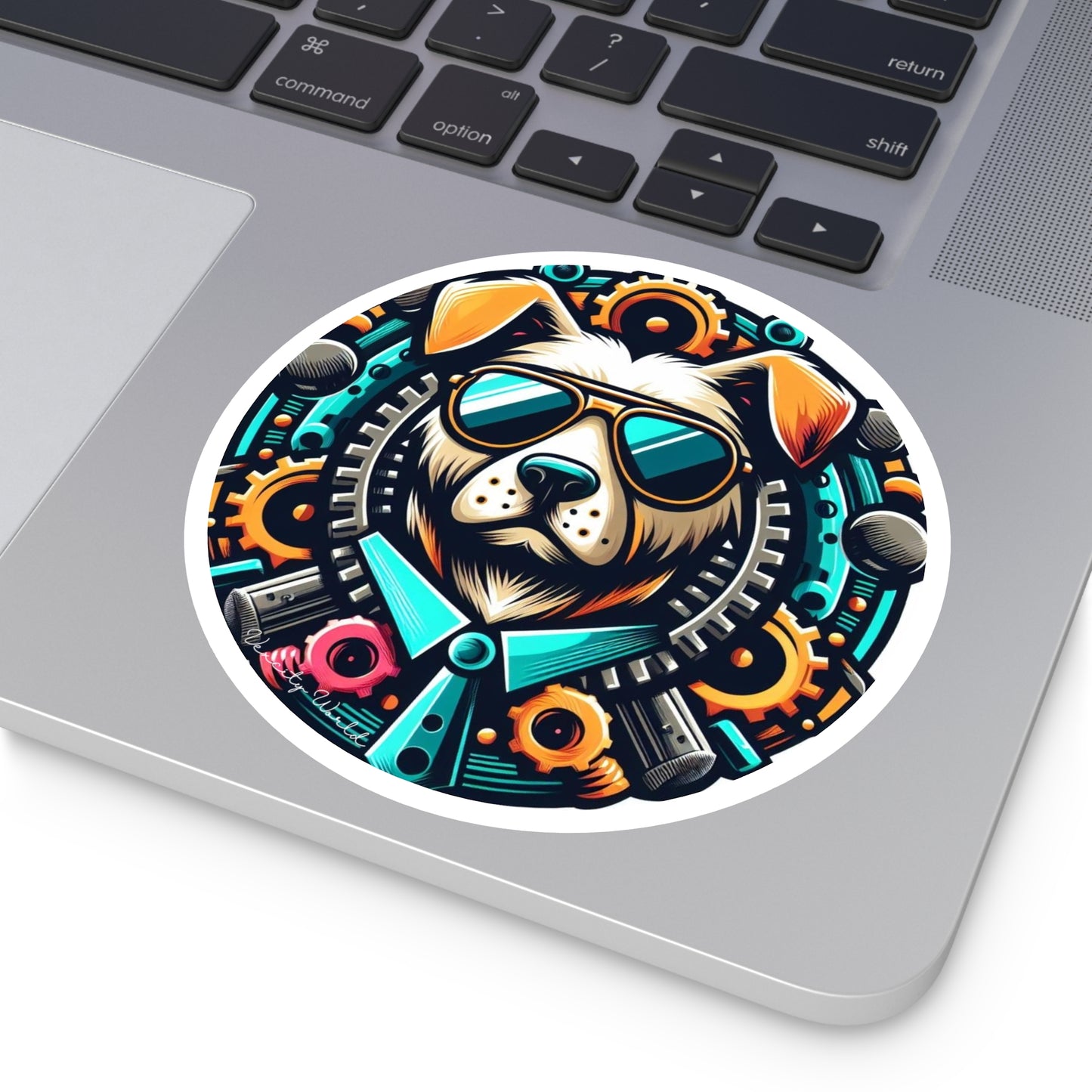 Muzzy The Dog Sticker, Indoor\Outdoor