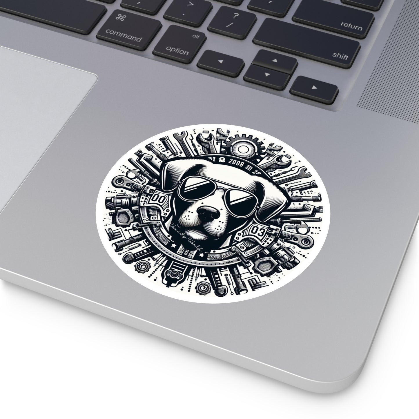 LiL Mickey The Dog Sticker, Indoor\Outdoor