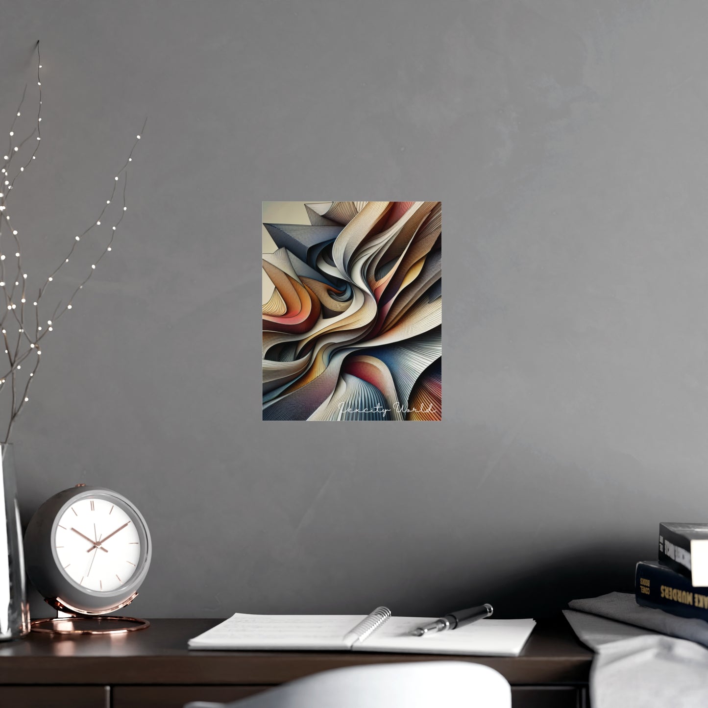 Vexcity World Art Work Matte Posters