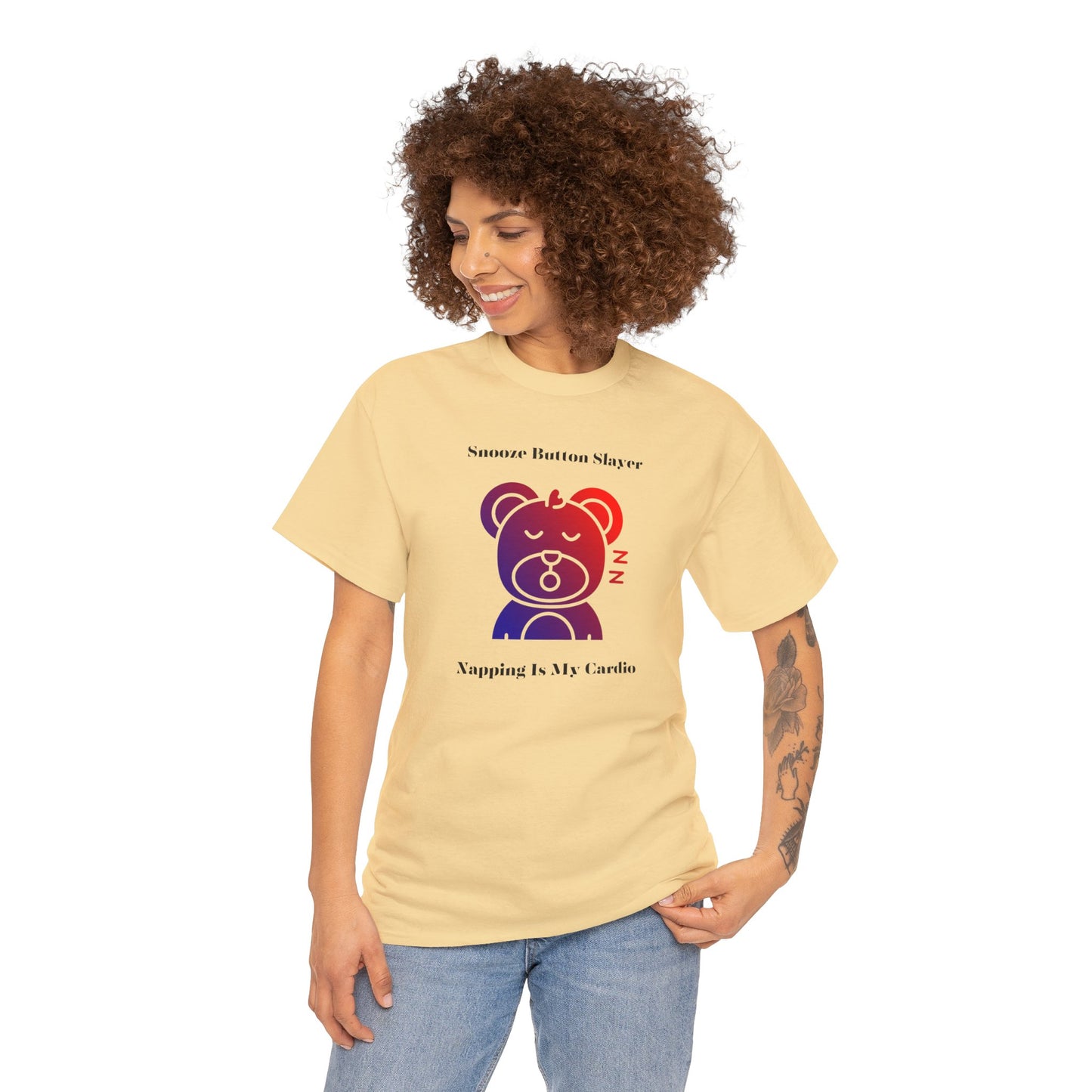 Funny Sleeping Lazy Bear T-shirt