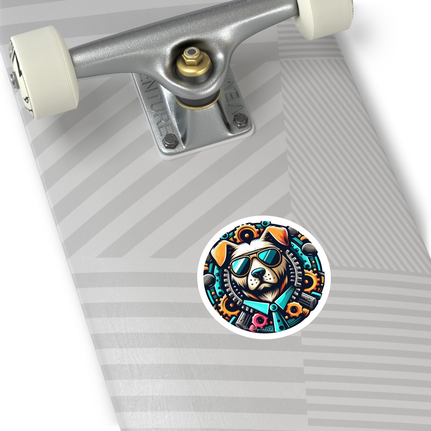 Muzzy The Dog Sticker, Indoor\Outdoor