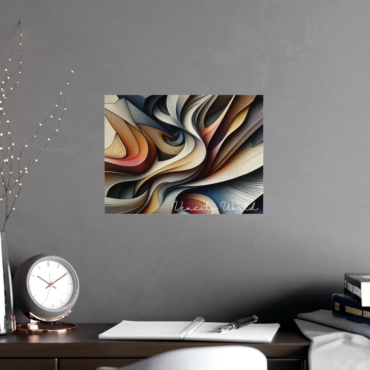 Vexcity World Art Work Matte Posters