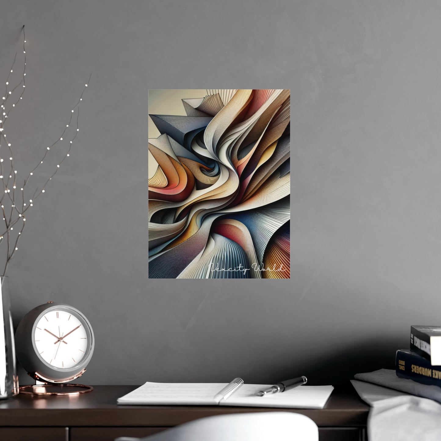 Vexcity World Art Work Matte Posters