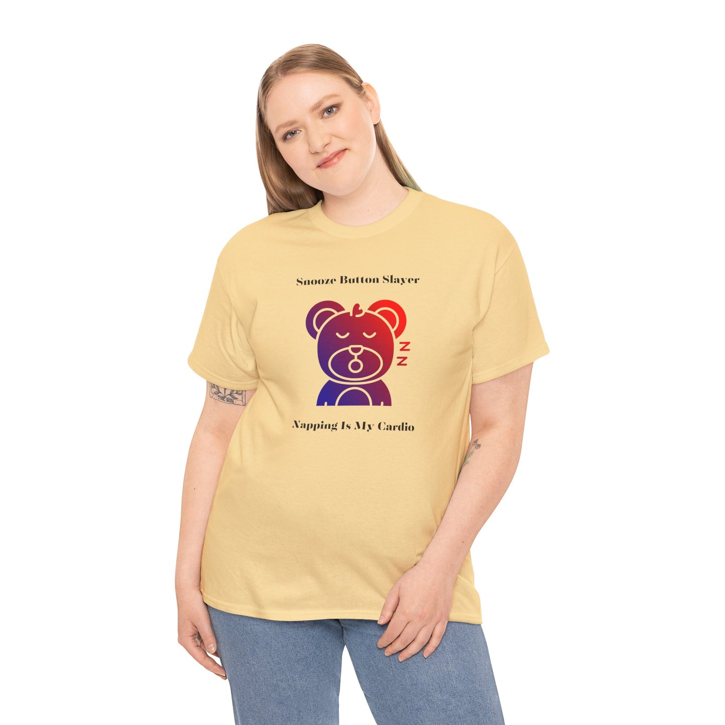 Funny Sleeping Lazy Bear T-shirt