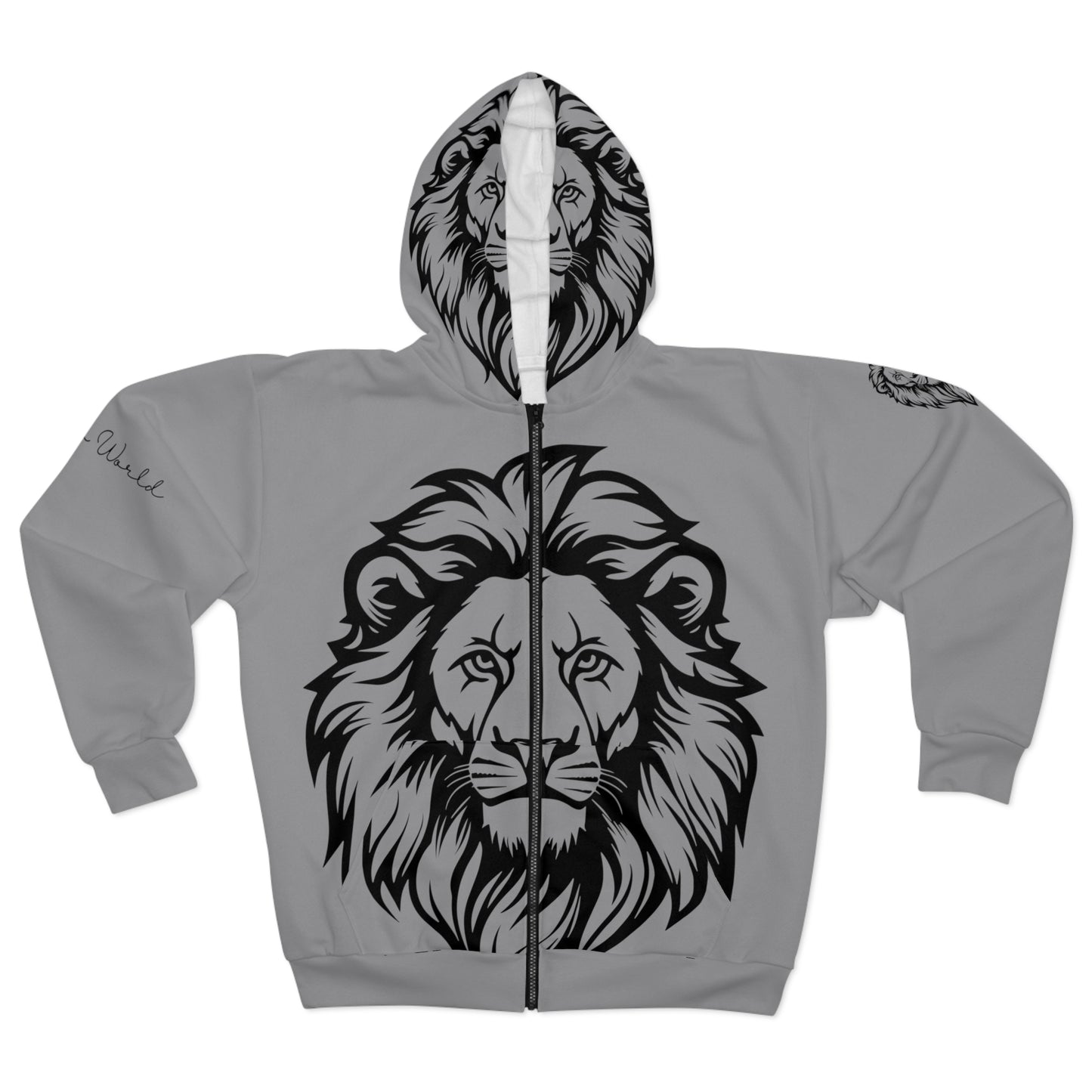 The Lion Of Judah Zip Hoodie