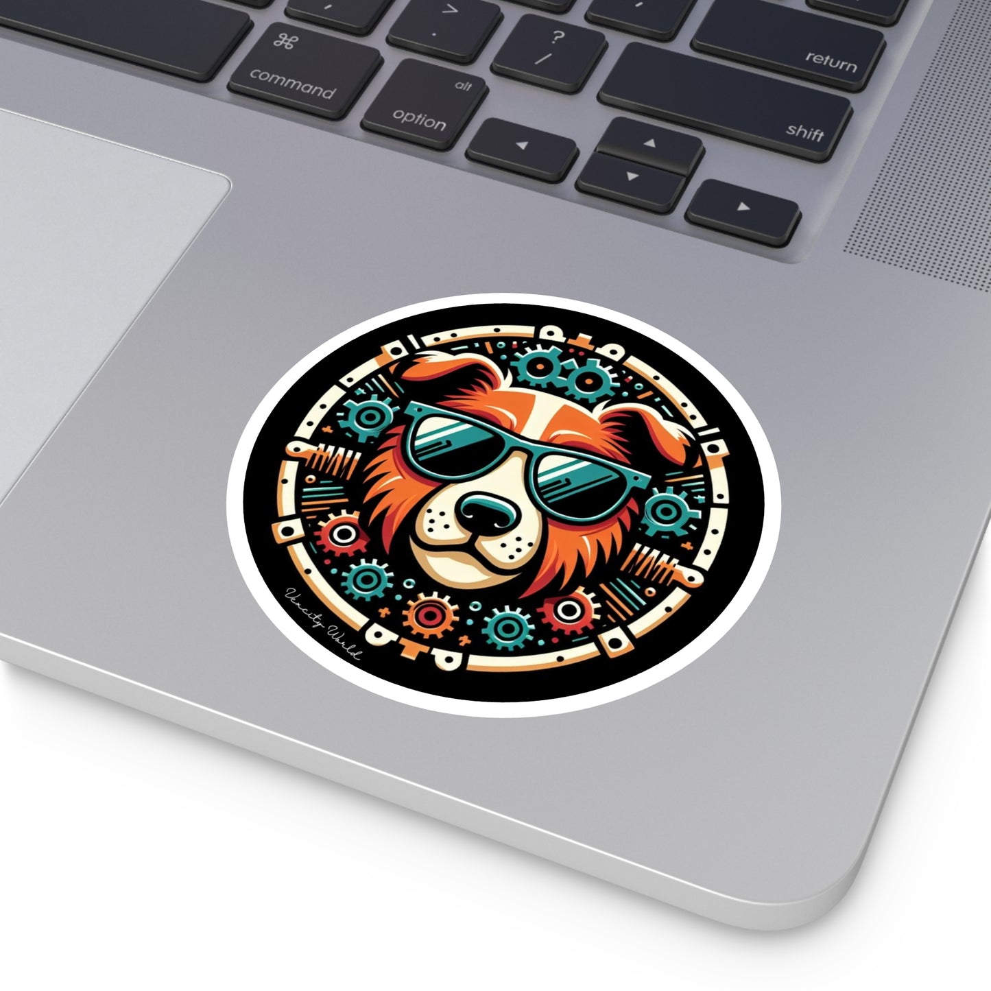 Rosco The Dog Sticker, Indoor\Outdoor
