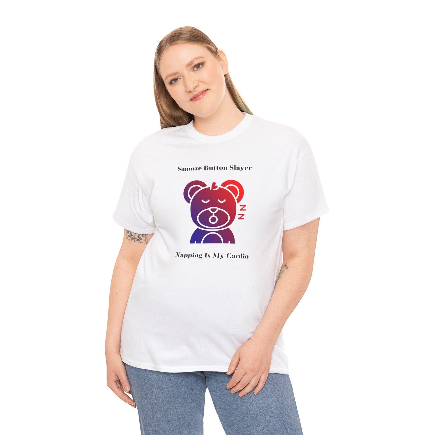 Funny Sleeping Lazy Bear T-shirt