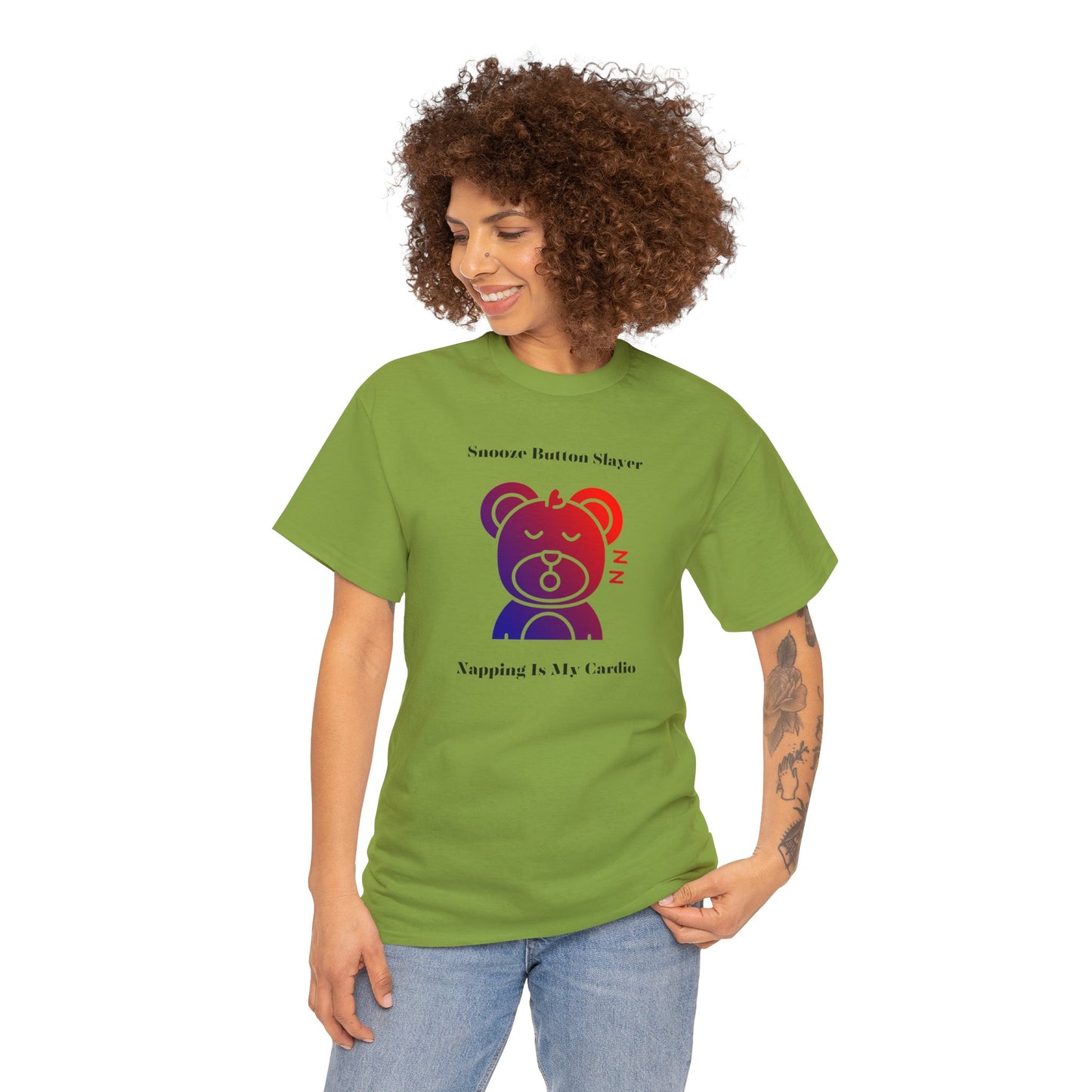 Funny Sleeping Lazy Bear T-shirt