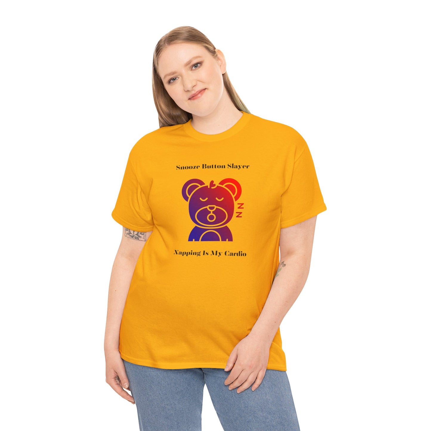 Funny Sleeping Lazy Bear T-shirt