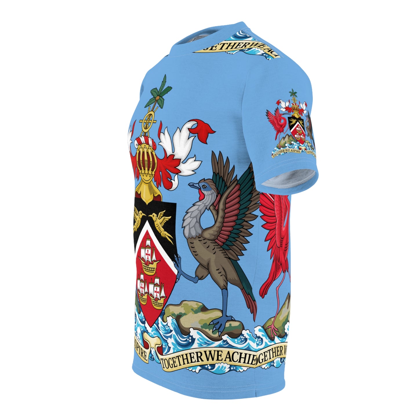 Trinidad And Tobago Unisex T-shirt Light Blue