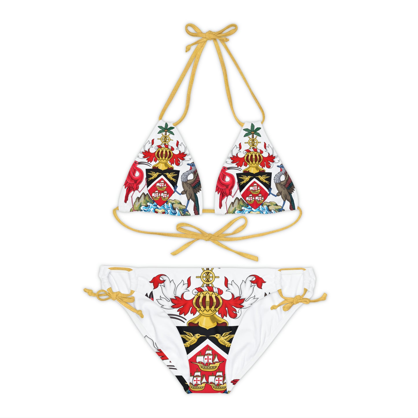 Trinidad And Tobago Strappy Bikini Set