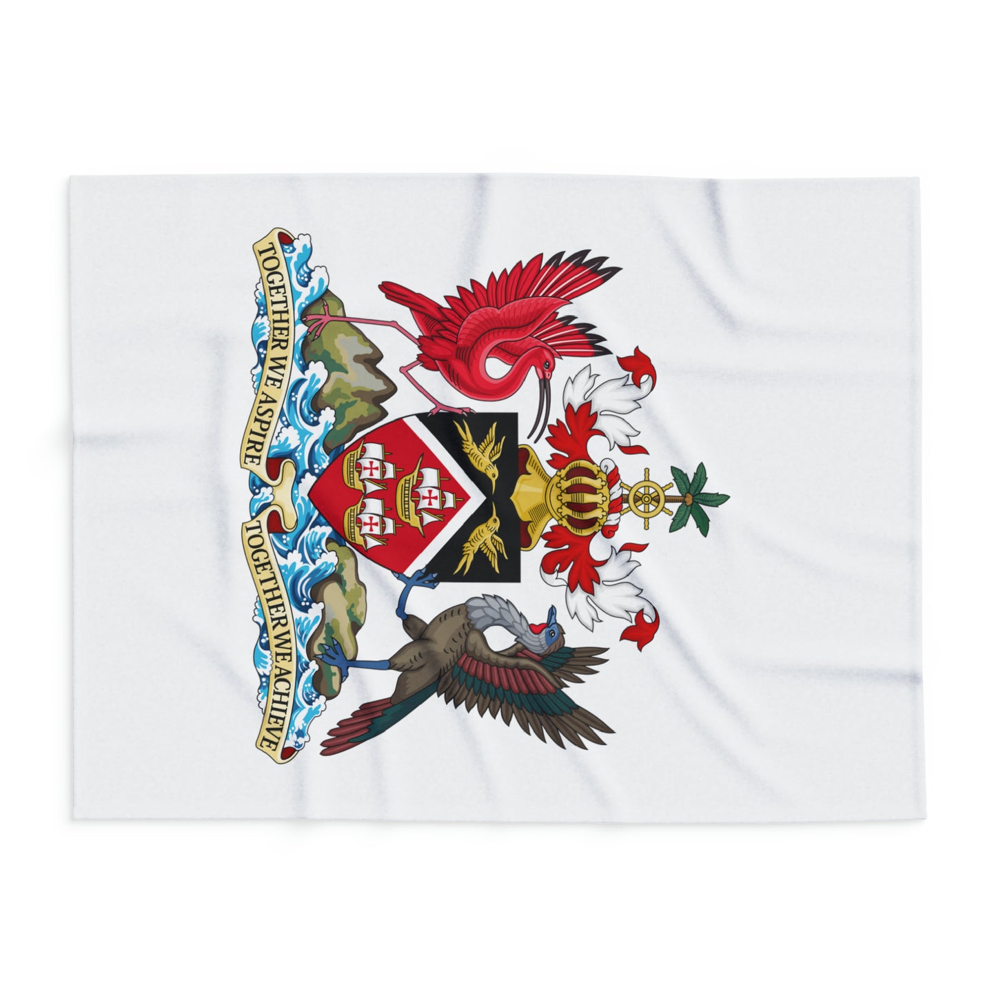 Trinidad And Tobago Arctic Fleece Blanket