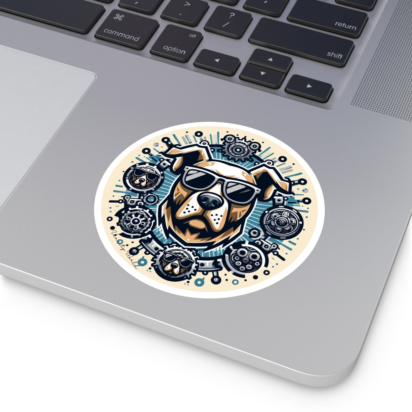 Bruno The Dog Sticker, Indoor\Outdoor
