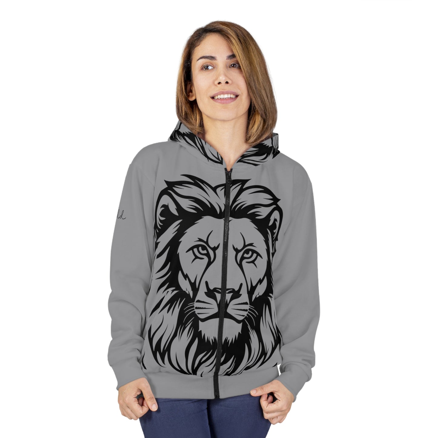 The Lion Of Judah Zip Hoodie