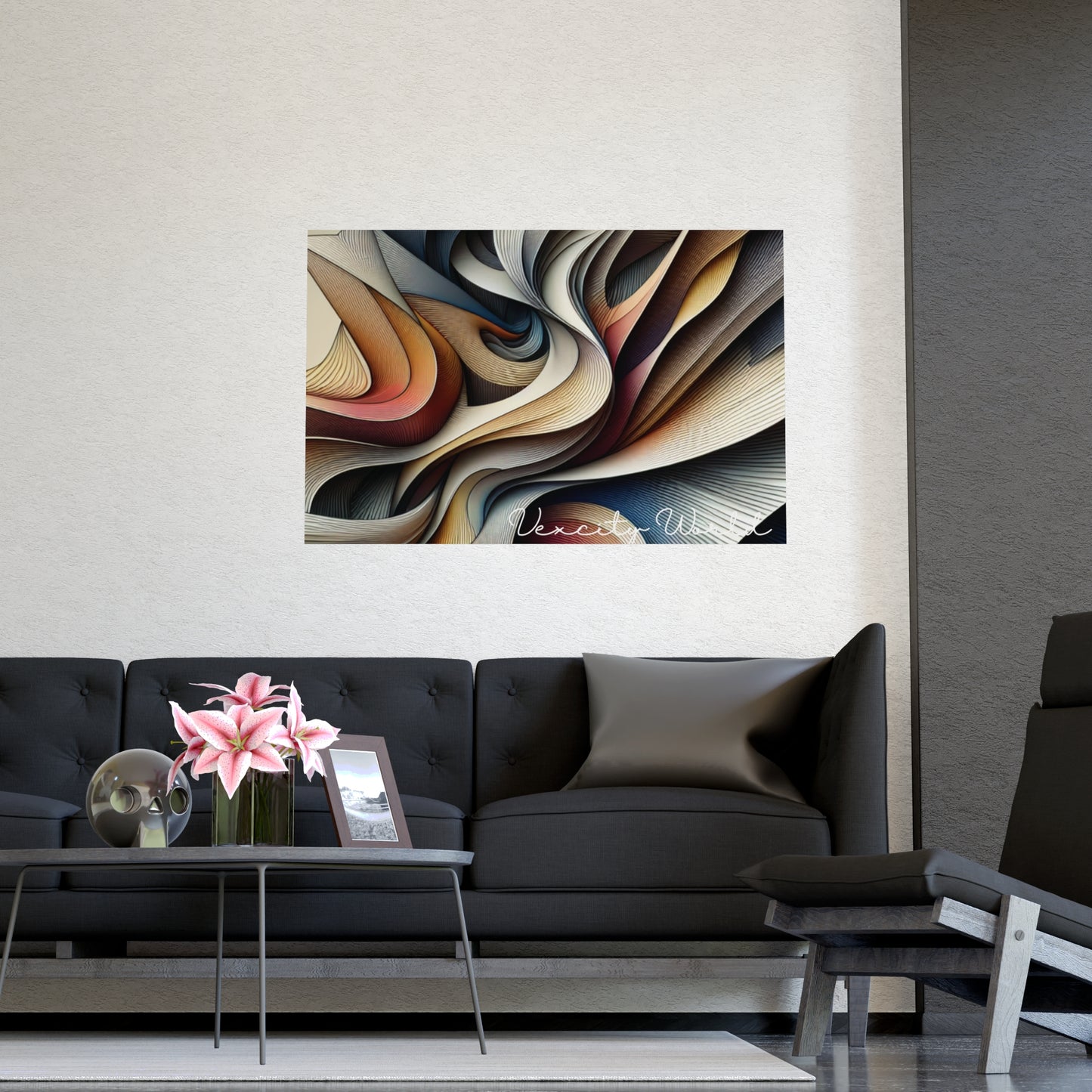 Vexcity World Art Work Matte Posters