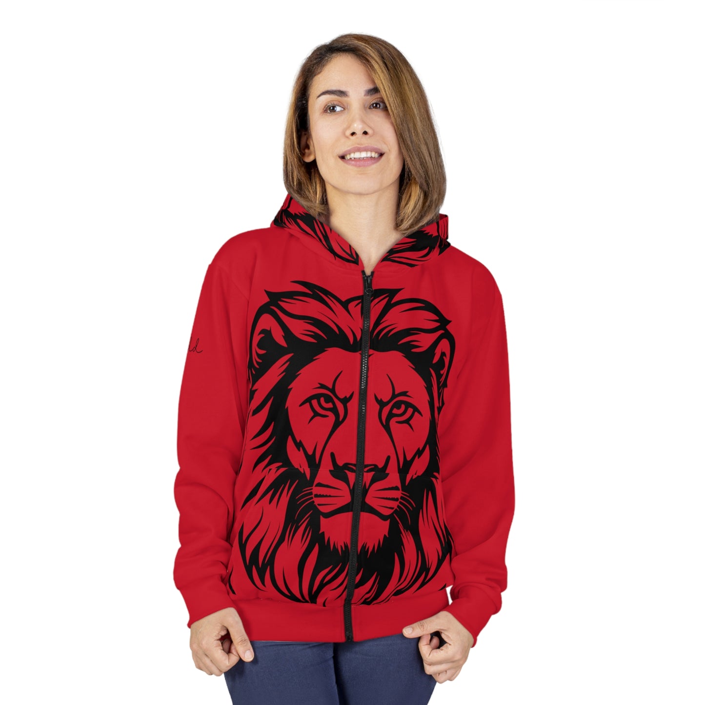 The Lion Of Judah Zip Hoodie