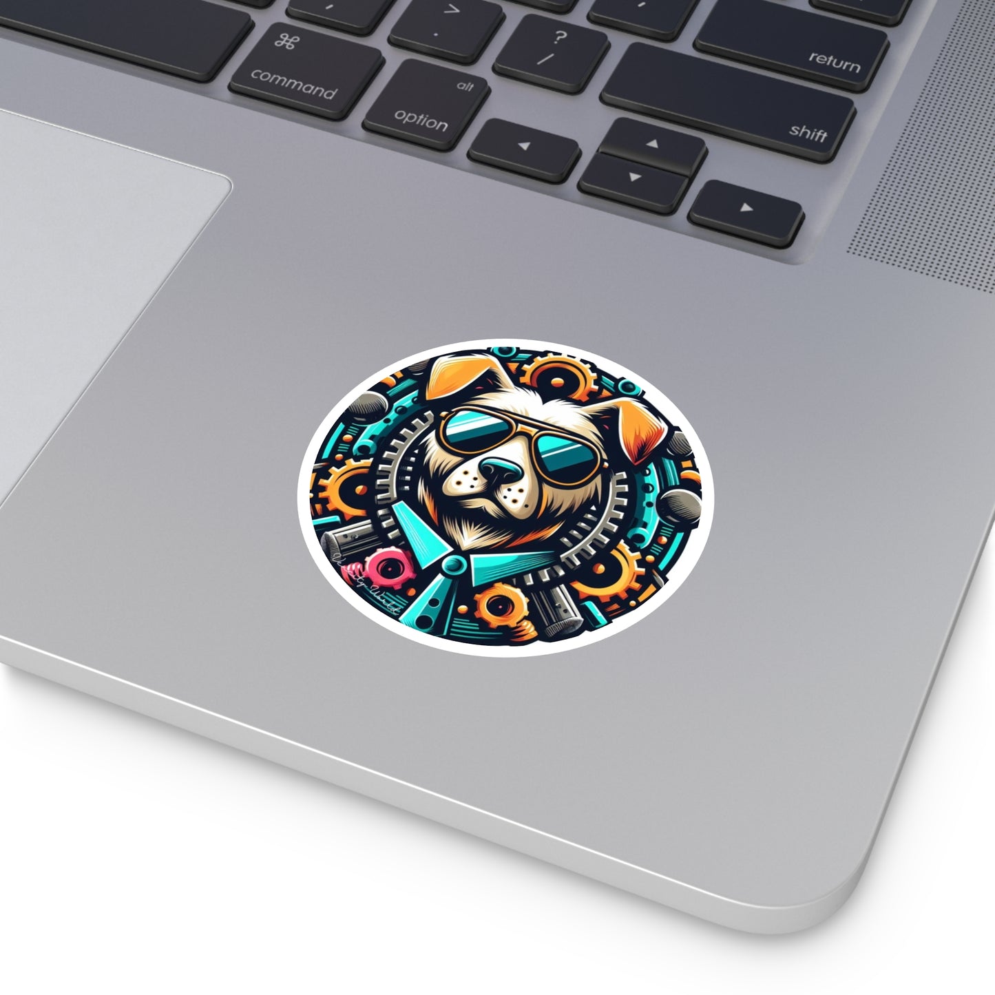 Muzzy The Dog Sticker, Indoor\Outdoor