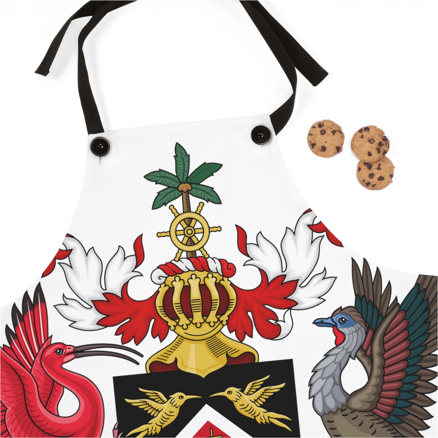 Trinidad And Tobago Chef Apron White