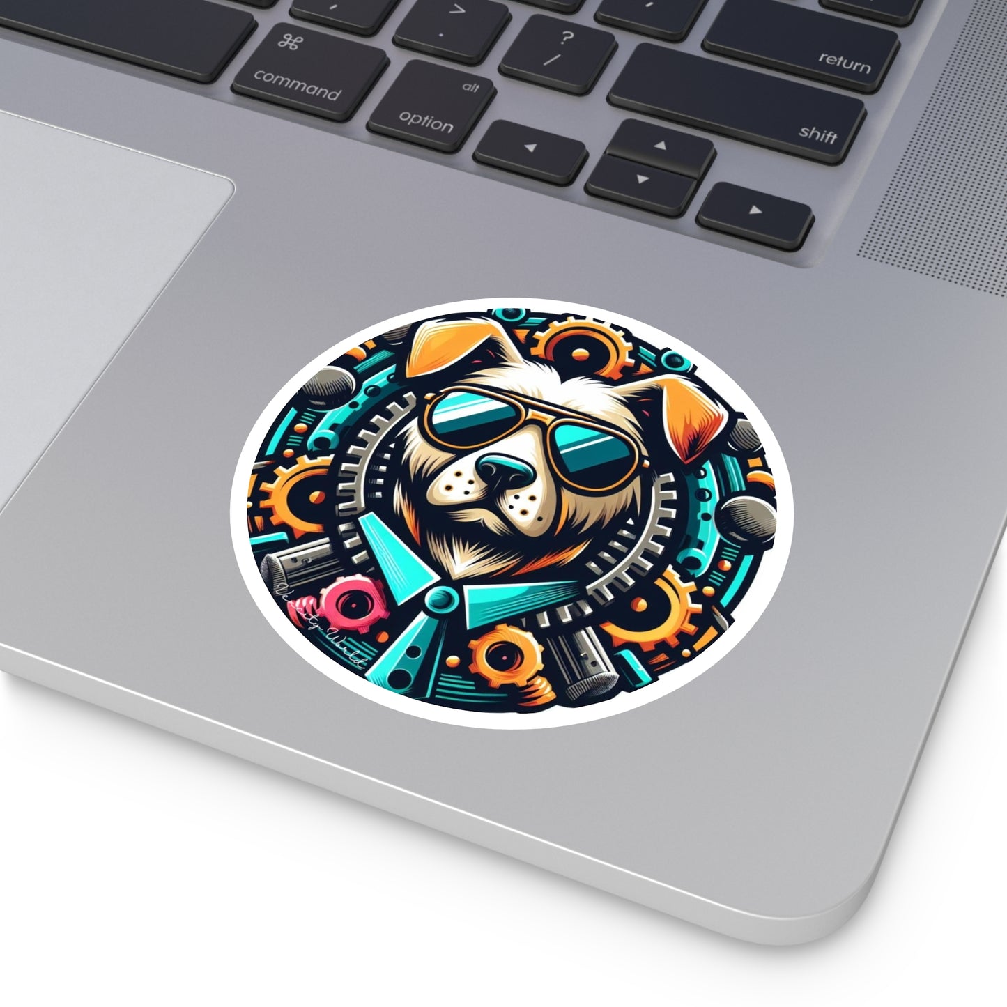 Muzzy The Dog Sticker, Indoor\Outdoor