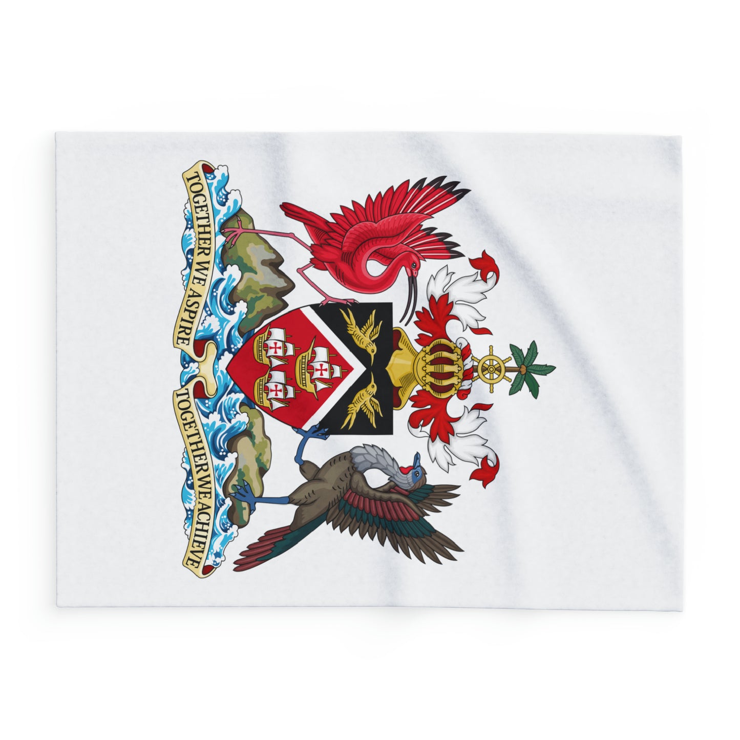 Trinidad And Tobago Arctic Fleece Blanket