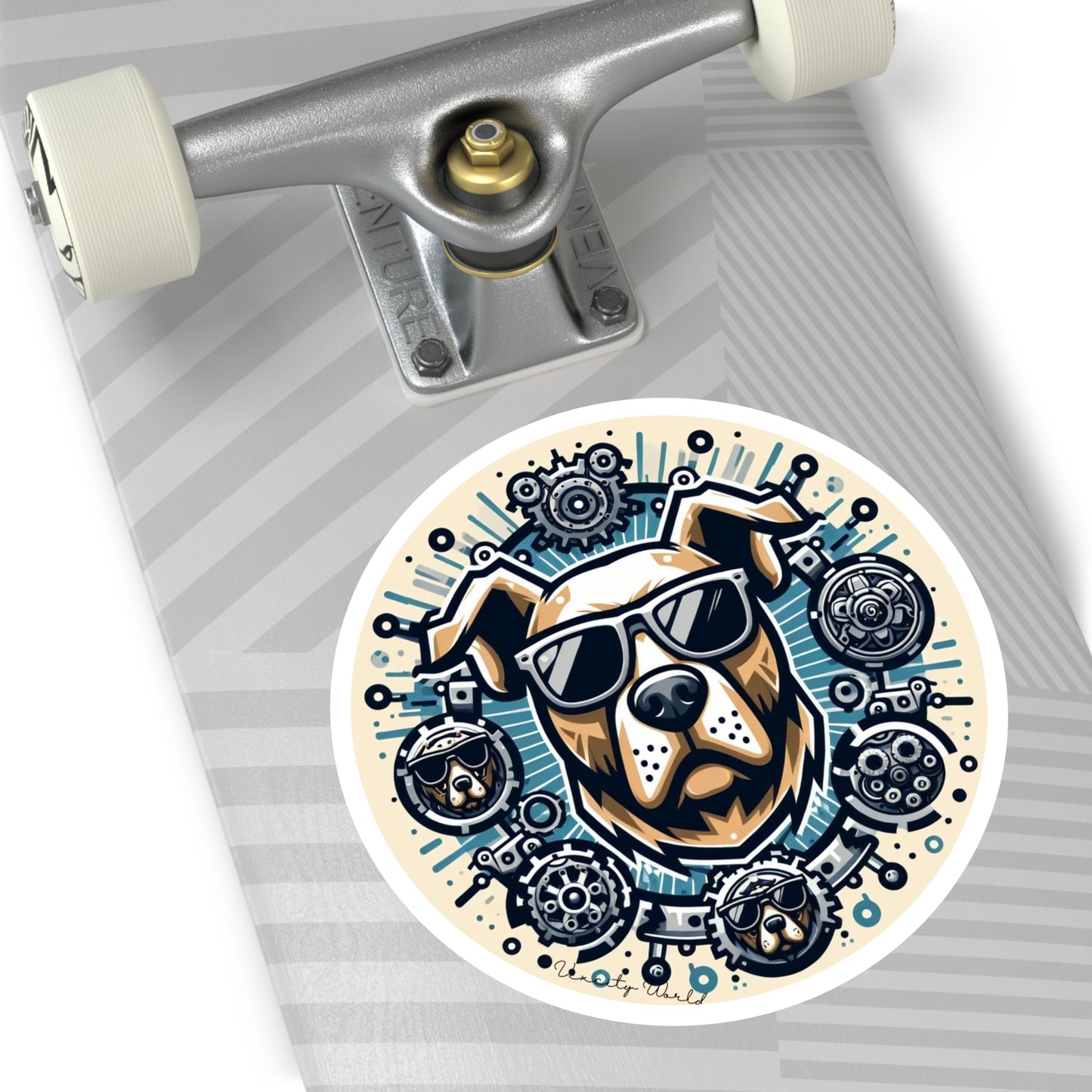 Bruno The Dog Sticker, Indoor\Outdoor