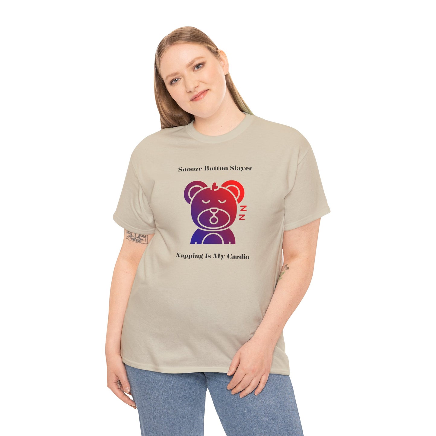Funny Sleeping Lazy Bear T-shirt