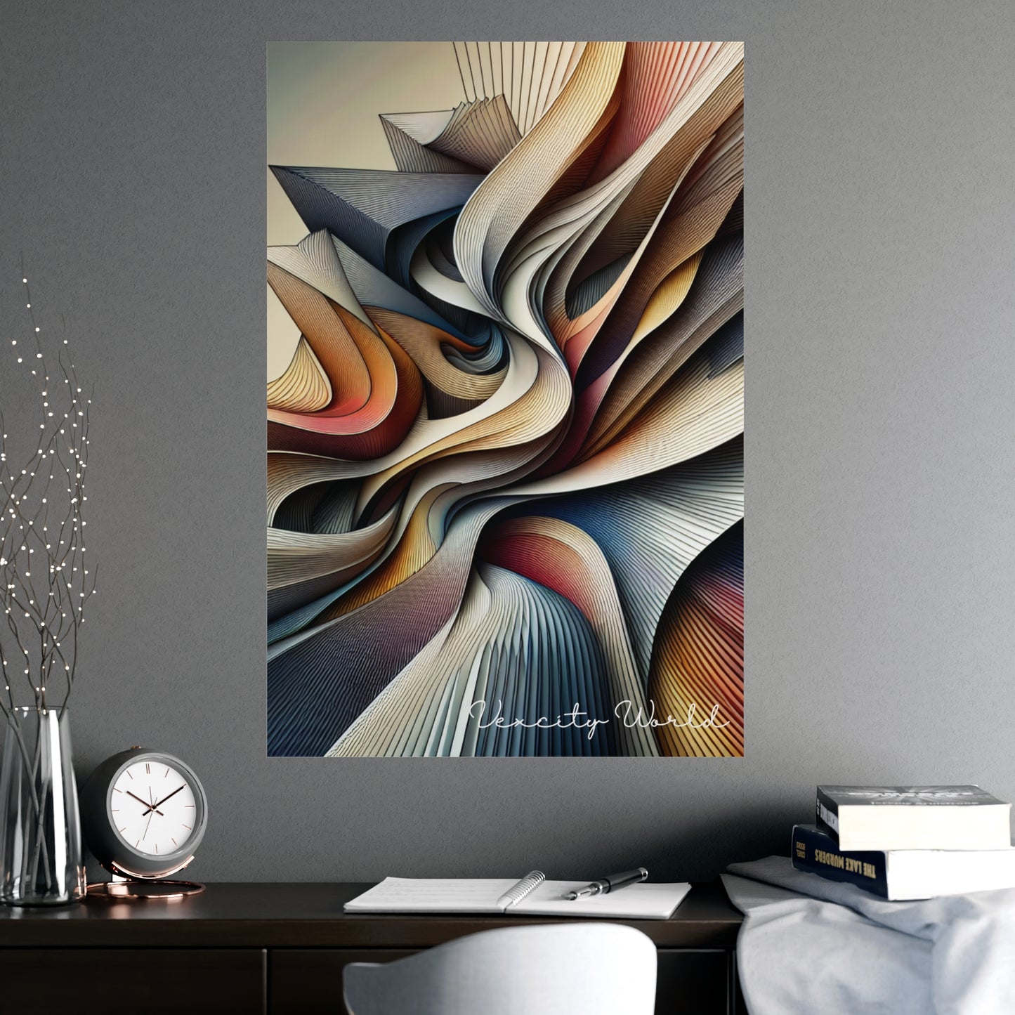 Vexcity World Art Work Matte Posters
