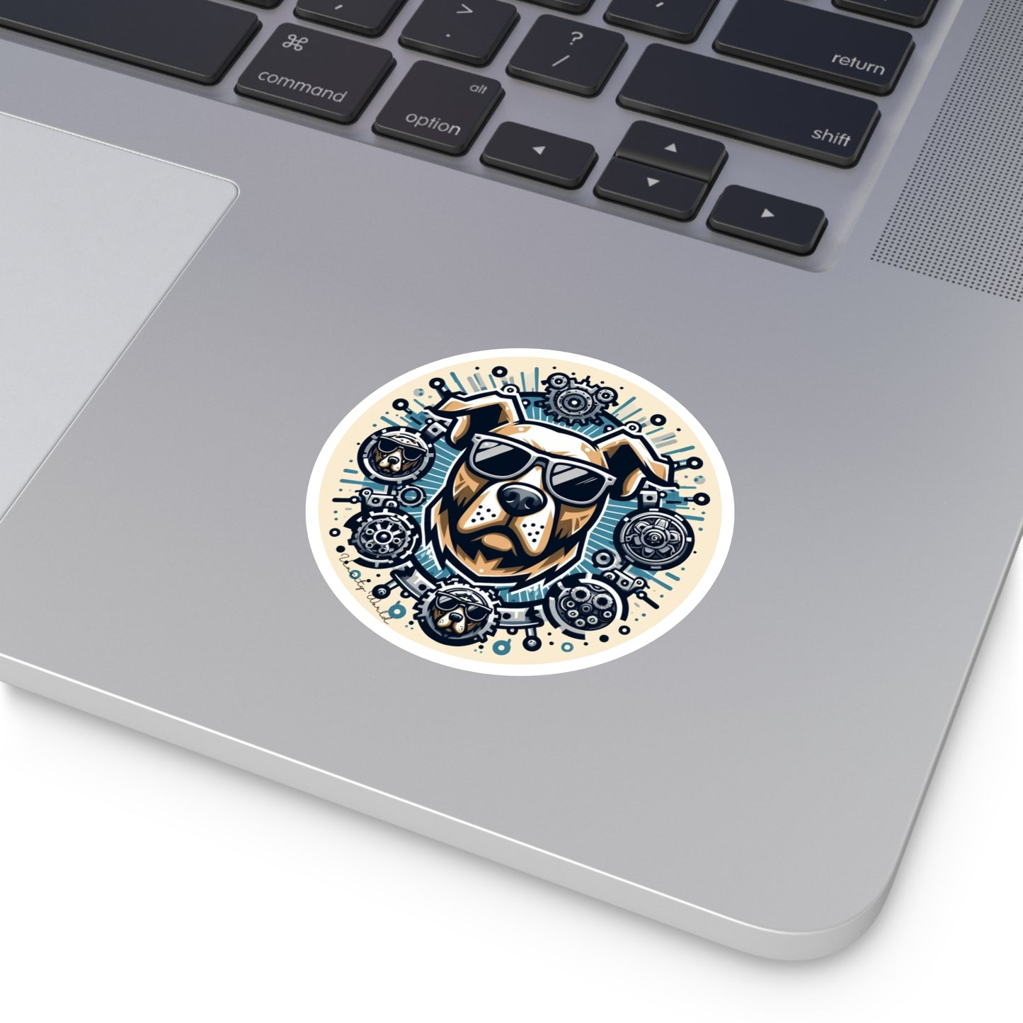 Bruno The Dog Sticker, Indoor\Outdoor