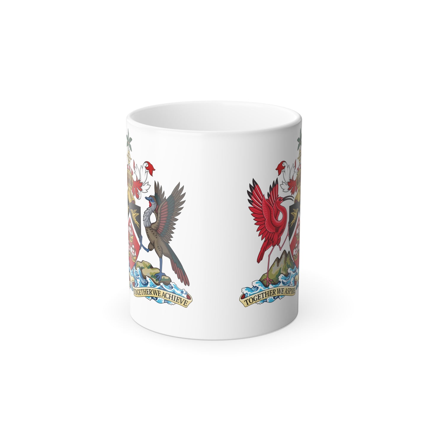 Trinidad And Tobago Coffee Mug, 11oz White