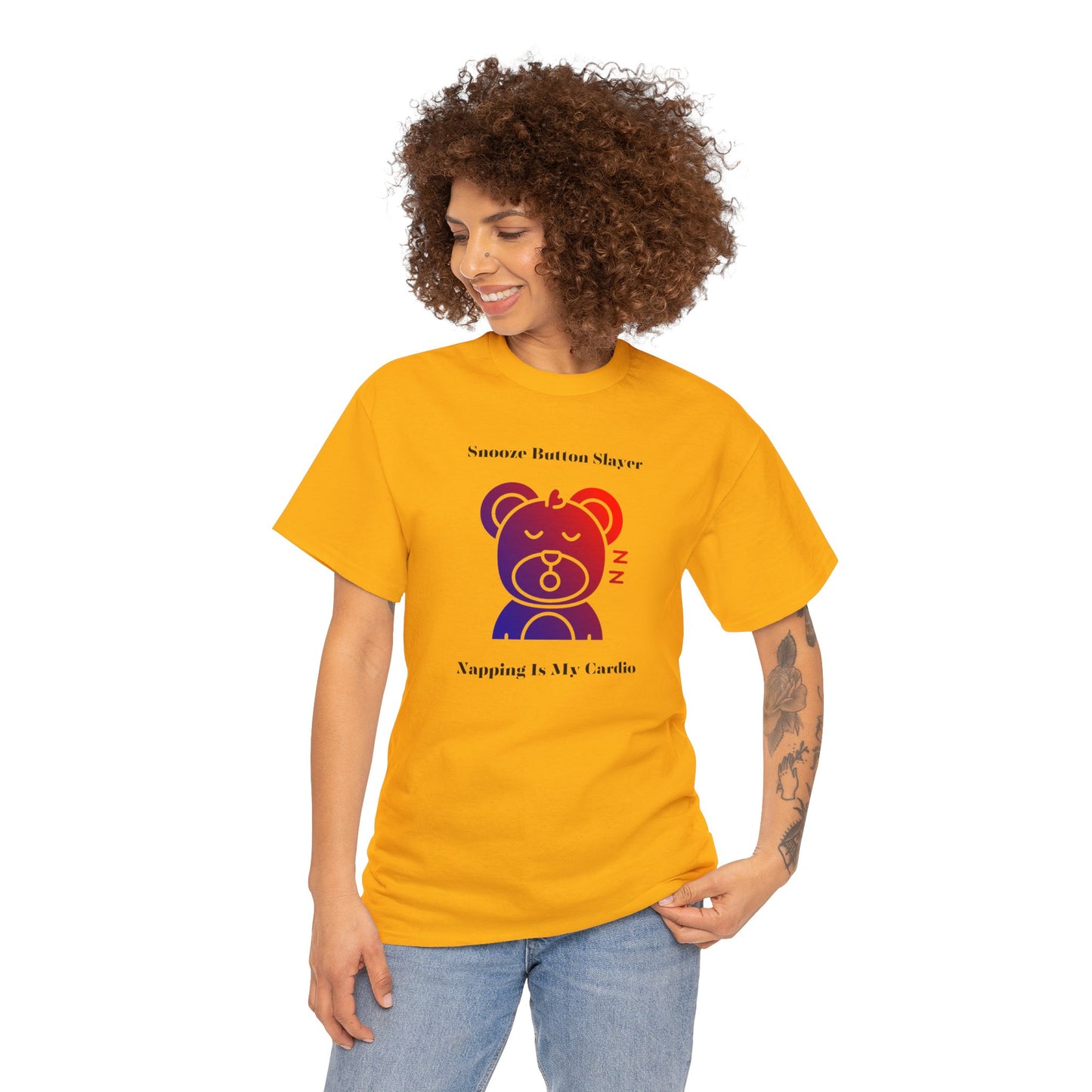 Funny Sleeping Lazy Bear T-shirt