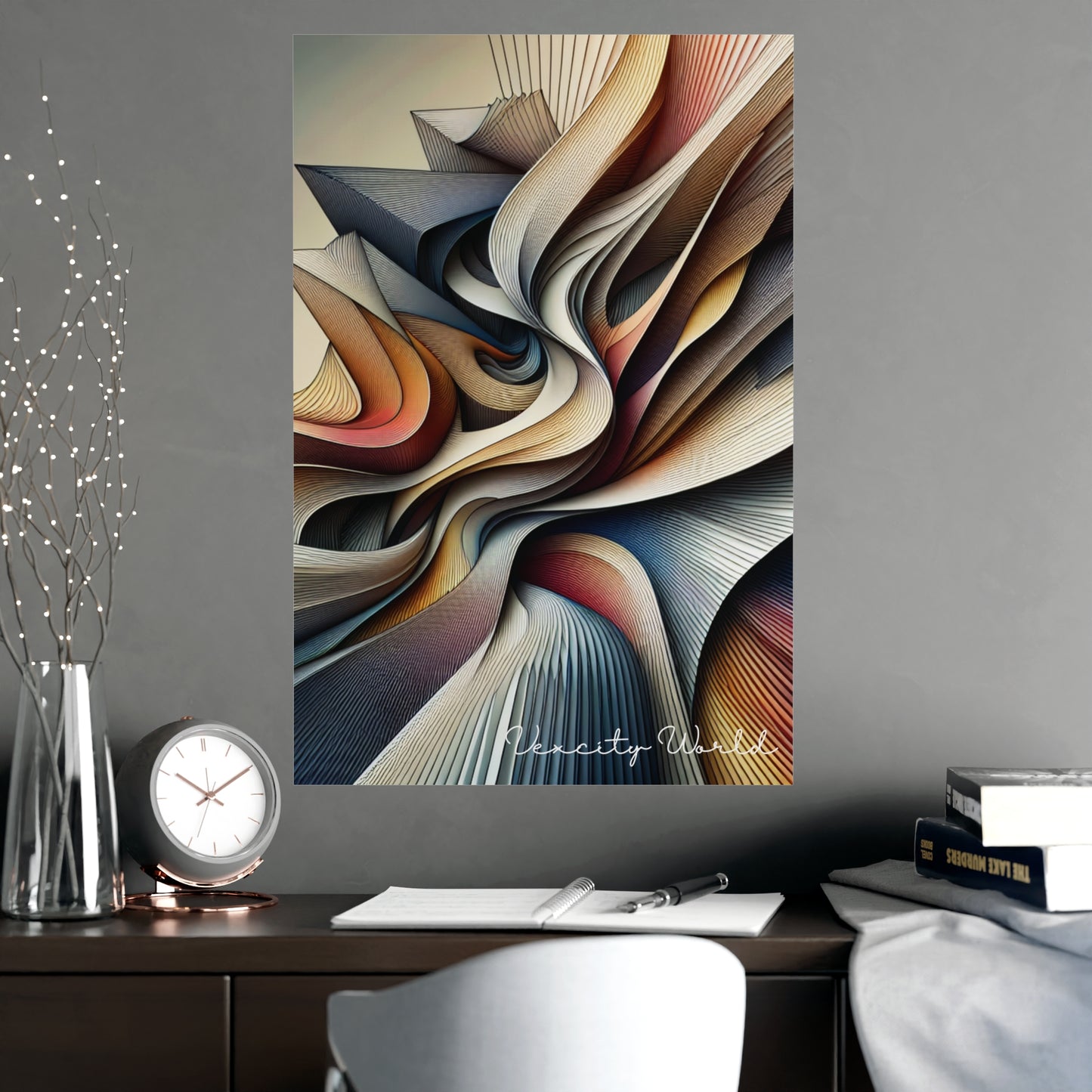Vexcity World Art Work Matte Posters
