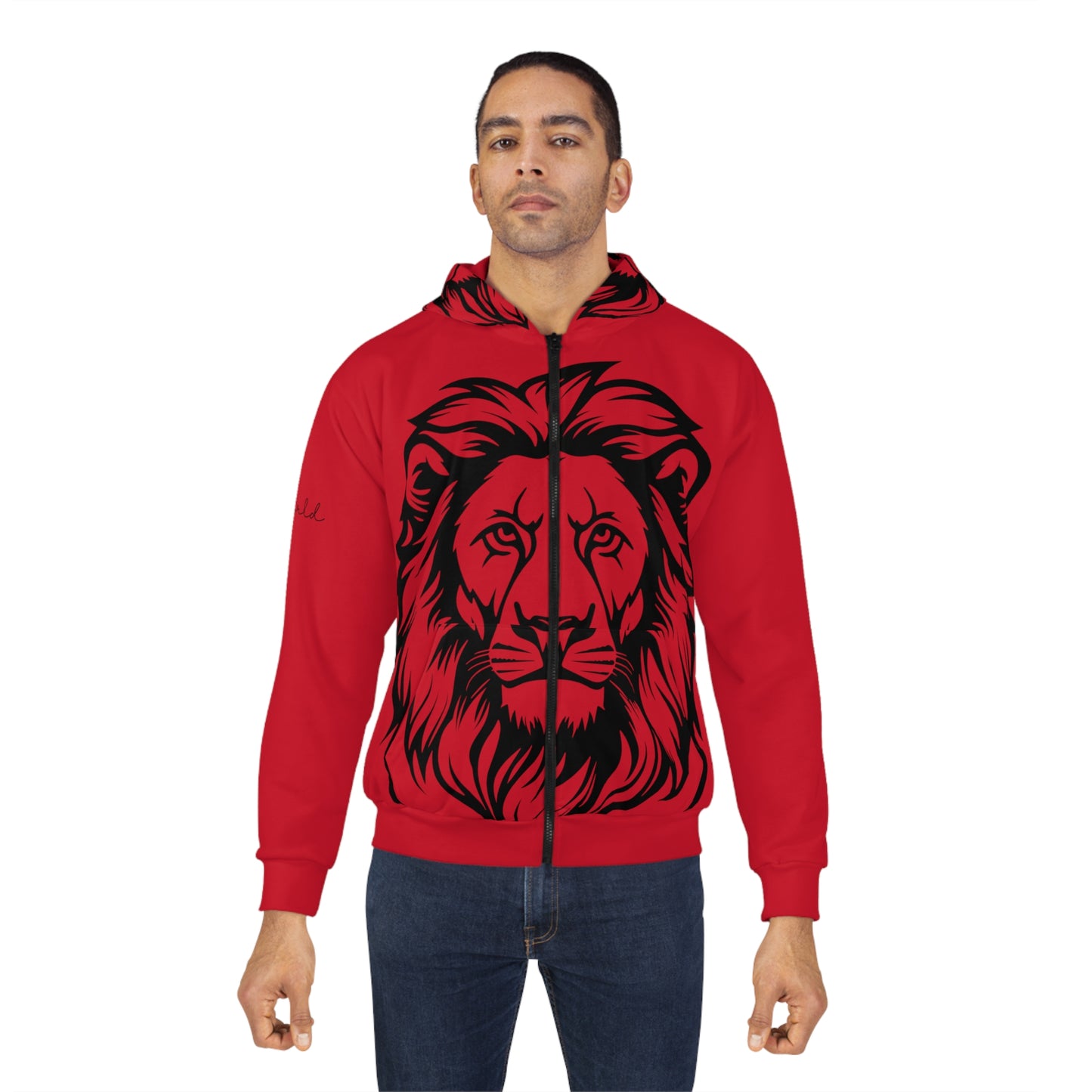 The Lion Of Judah Zip Hoodie